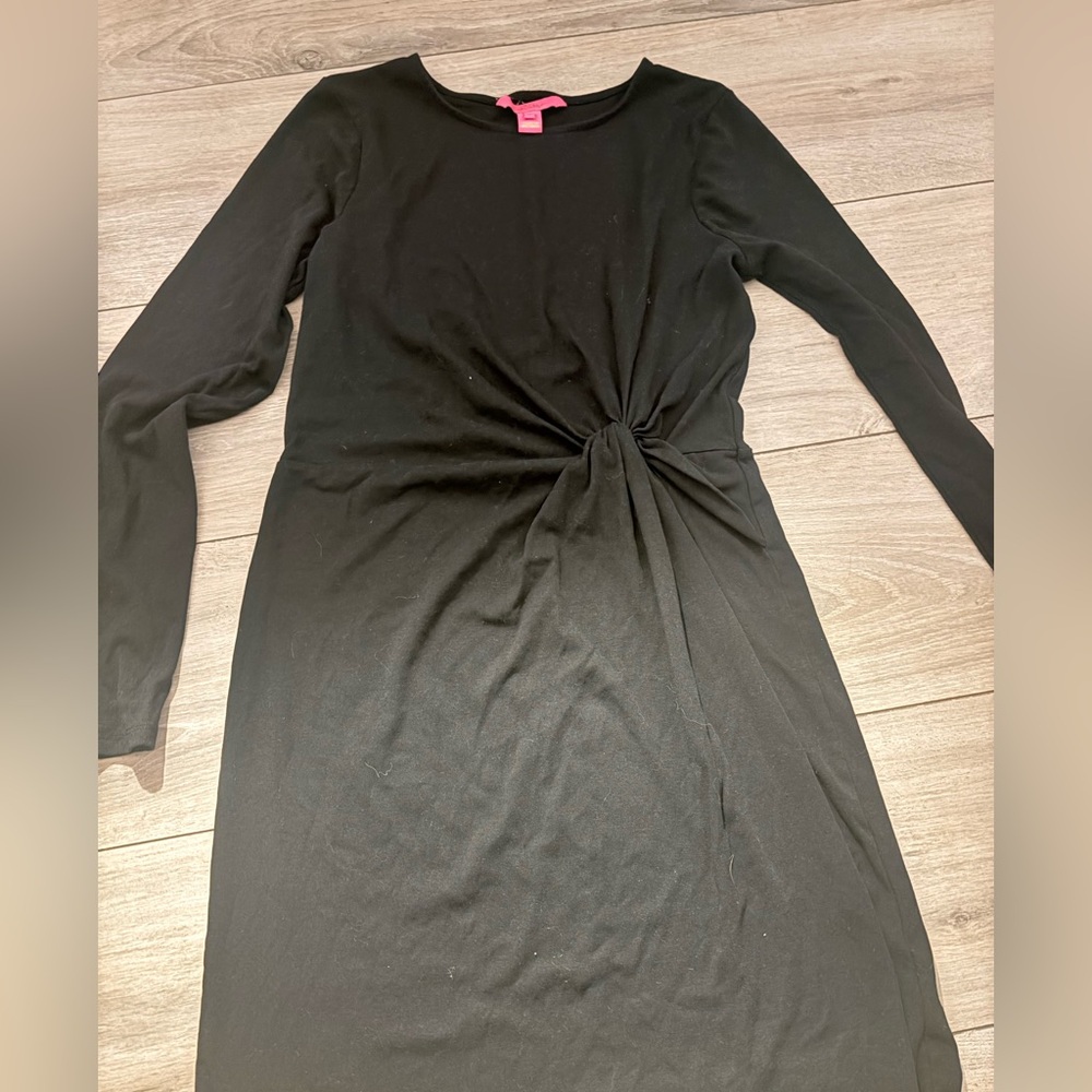 Lilly Pulitzer Black Long Sleeve Dress